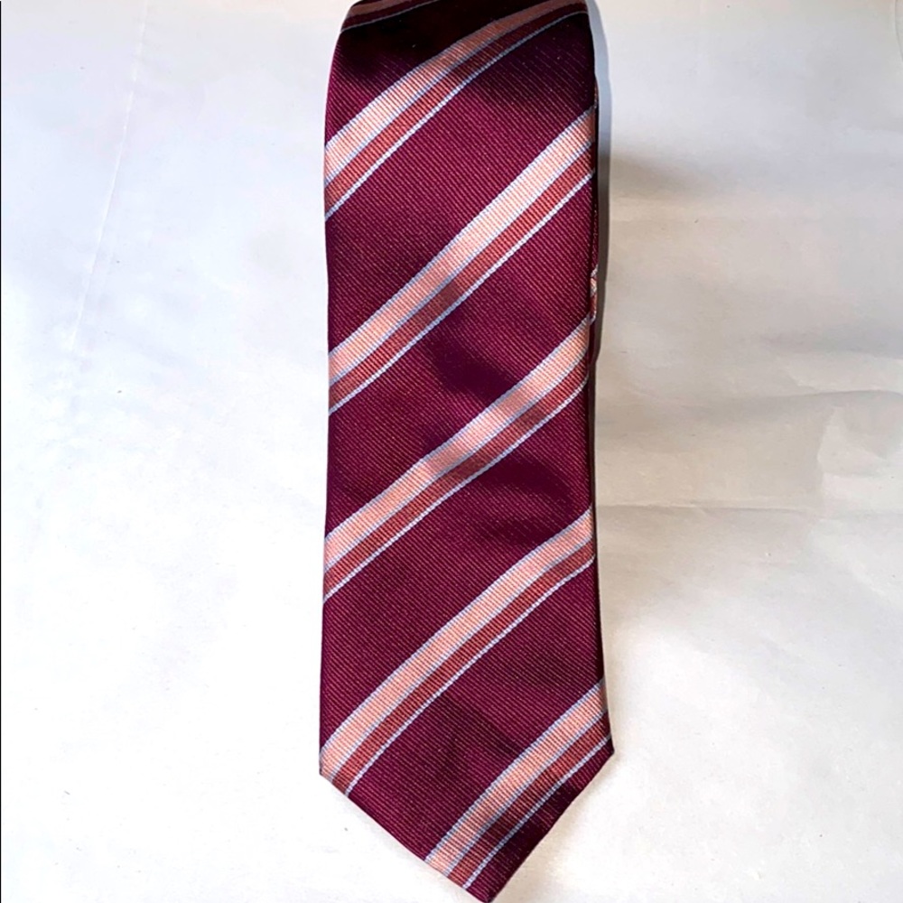 Moschino- Pink/Burgundy Tie